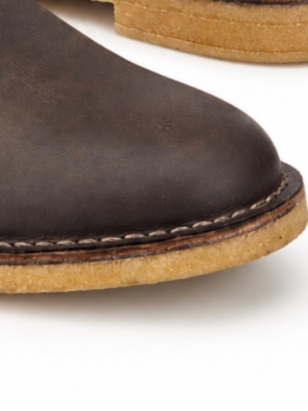 UGG Men’s Leighton Waterproof Leather Chukka Boots Grizzly Brown SZ 13 EUC - Picture 4 of 9